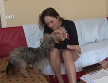 Mon mari est parti, viens me baiser